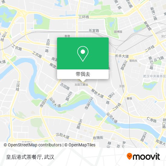 皇后港式茶餐厅地图