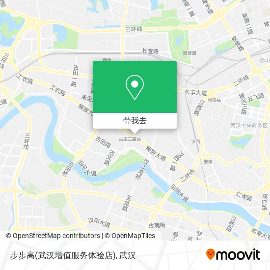 步步高(武汉增值服务体验店)地图