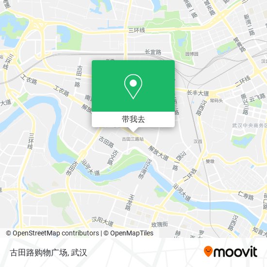 古田路购物广场地图