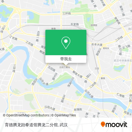育德腾龙跆拳道馆腾龙二分馆地图