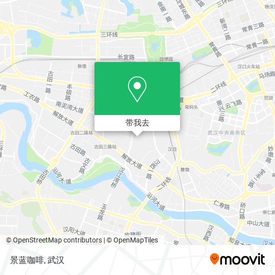 景蓝咖啡地图