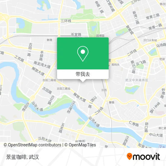景蓝咖啡地图