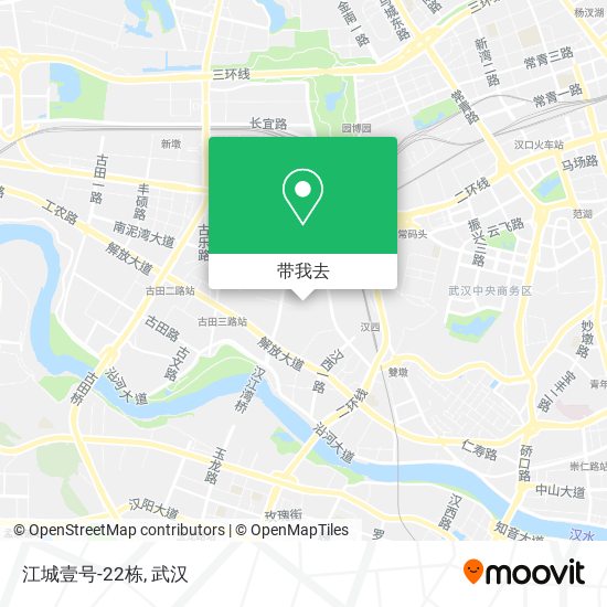 江城壹号-22栋地图