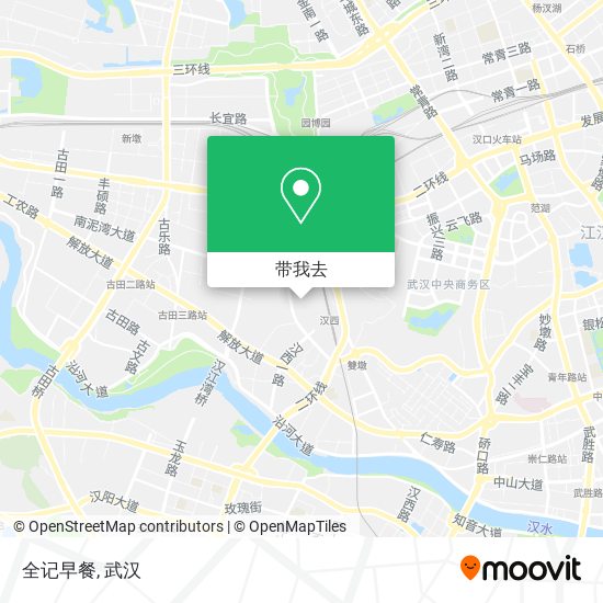 全记早餐地图