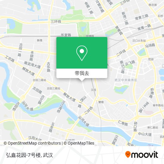 弘鑫花园-7号楼地图