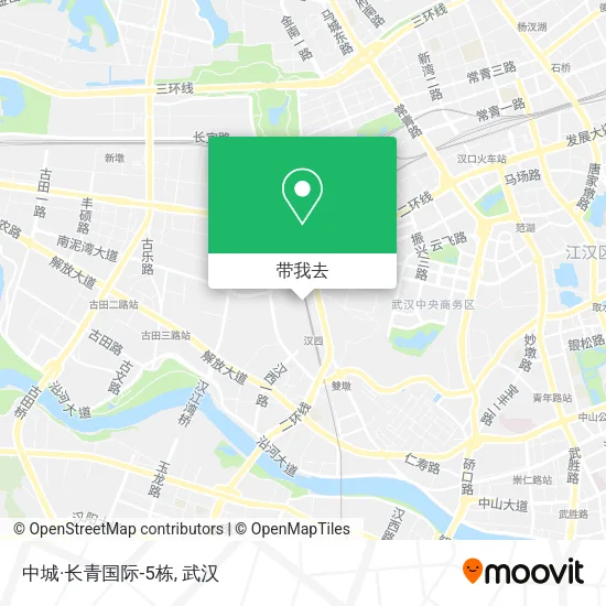 中城·长青国际-5栋地图