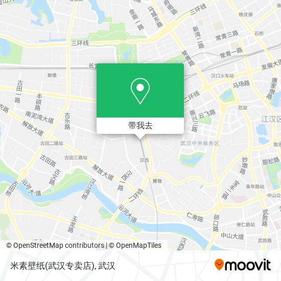 米素壁纸(武汉专卖店)地图