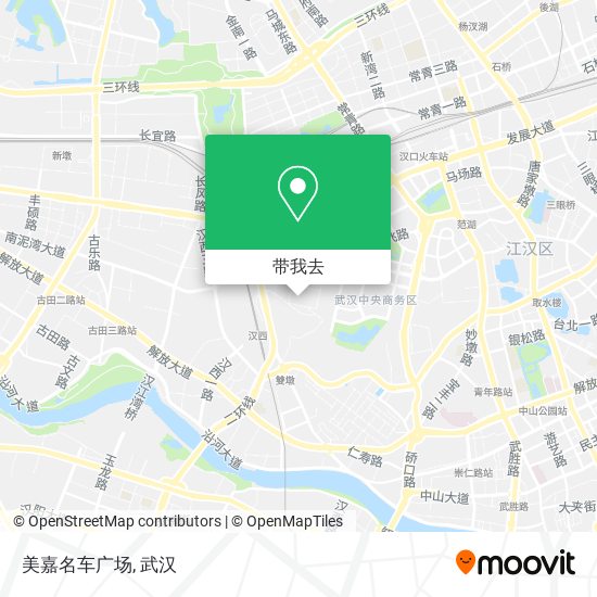 美嘉名车广场地图