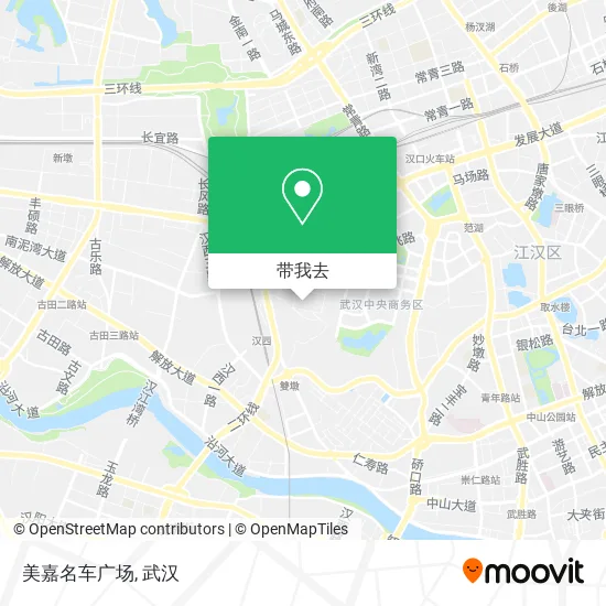美嘉名车广场地图