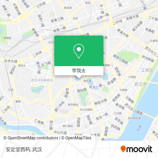 安定堂西药地图