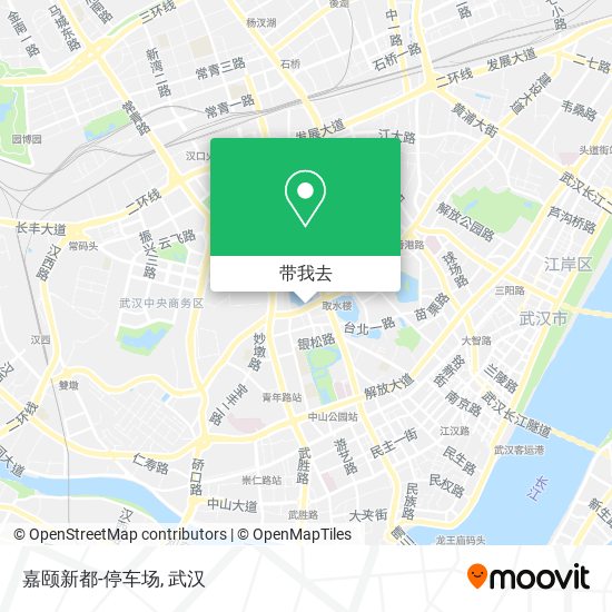 嘉颐新都-停车场地图