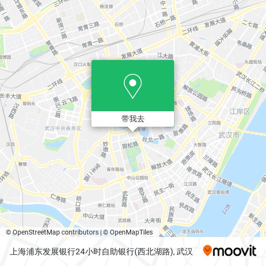 上海浦东发展银行24小时自助银行(西北湖路)地图