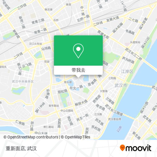 重新面店地图