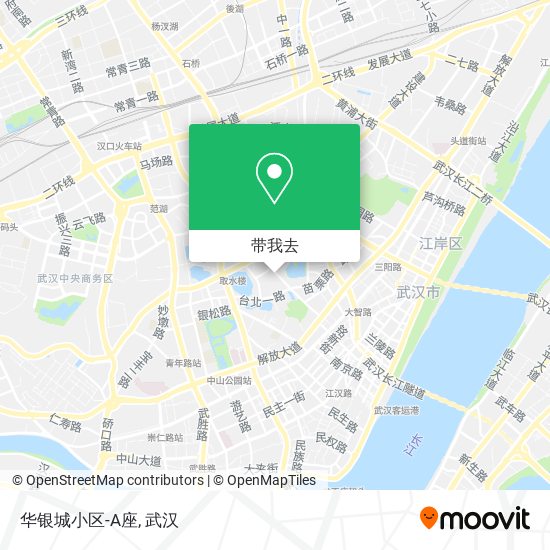 华银城小区-A座地图