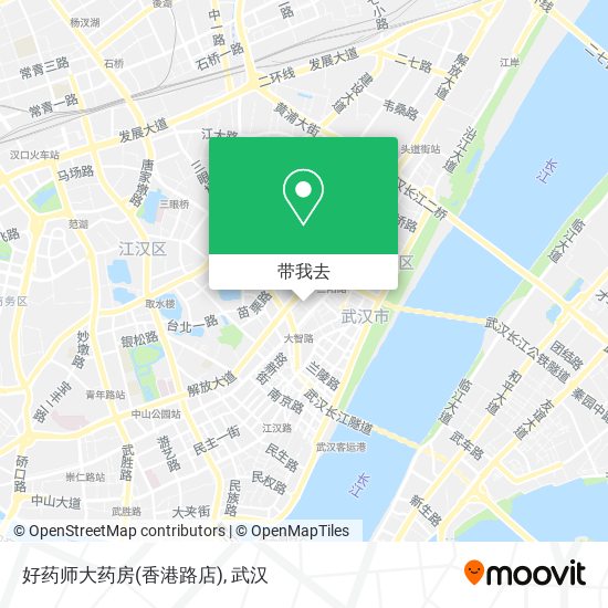 好药师大药房(香港路店)地图