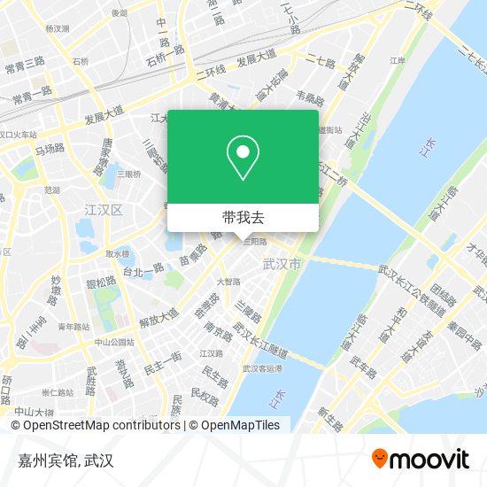 嘉州宾馆地图
