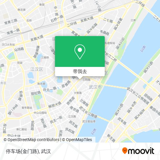停车场(金门路)地图