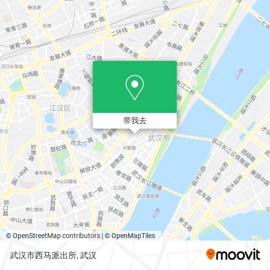 武汉市西马派出所地图