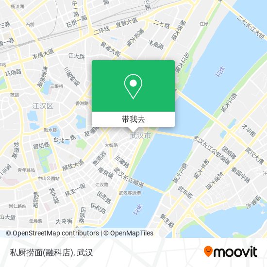 私厨捞面(融科店)地图
