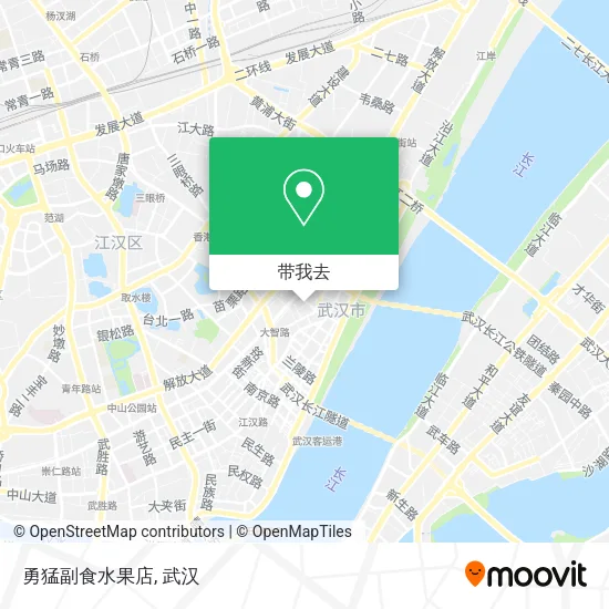 勇猛副食水果店地图
