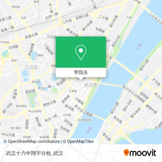 武汉十六中翔宇分校地图