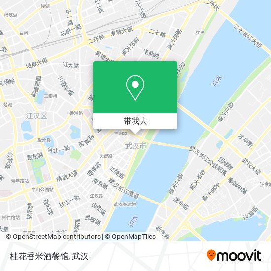 桂花香米酒餐馆地图