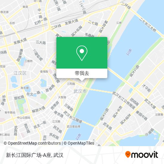新长江国际广场-A座地图