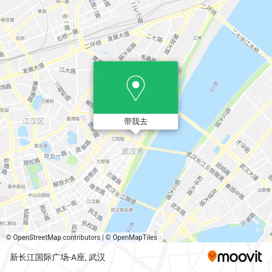 新长江国际广场-A座地图