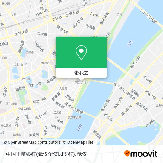 中国工商银行(武汉华清园支行)地图