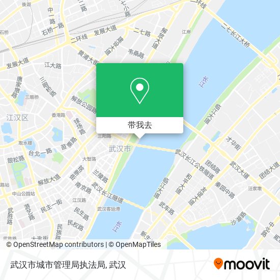武汉市城市管理局执法局地图