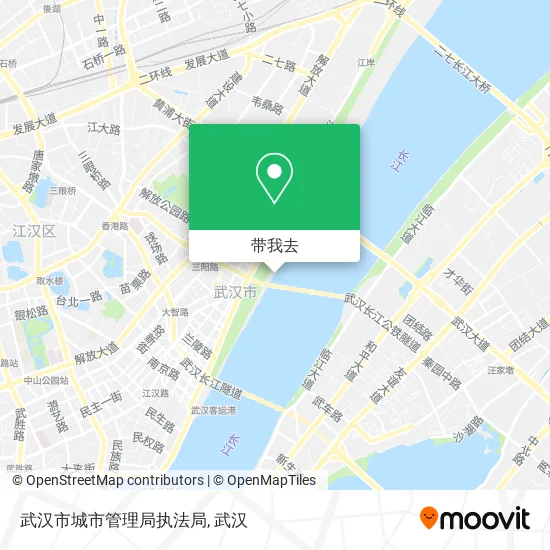 武汉市城市管理局执法局地图