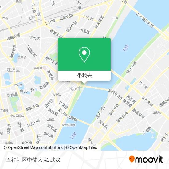 五福社区中储大院地图