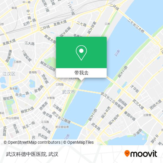 武汉科德中医医院地图