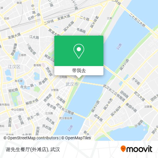 谢先生餐厅(外滩店)地图