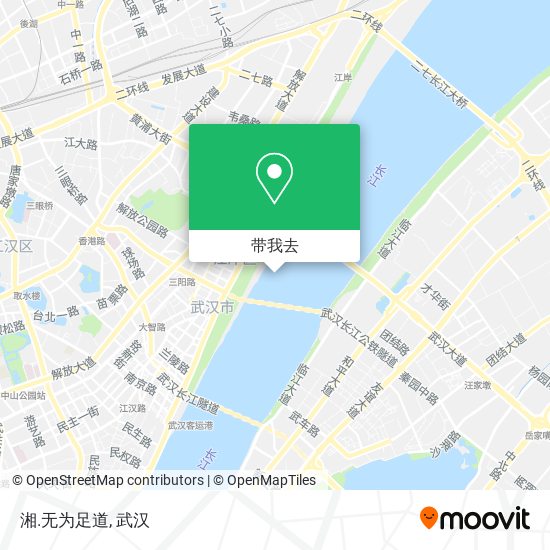 湘.无为足道地图