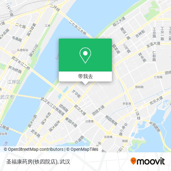 圣福康药房(铁四院店)地图