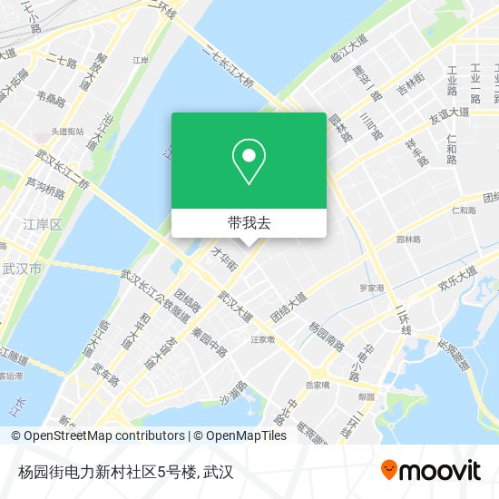 杨园街电力新村社区5号楼地图