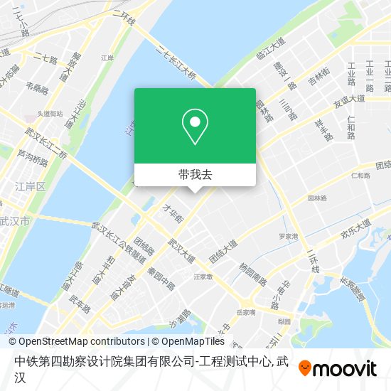 中铁第四勘察设计院集团有限公司-工程测试中心地图