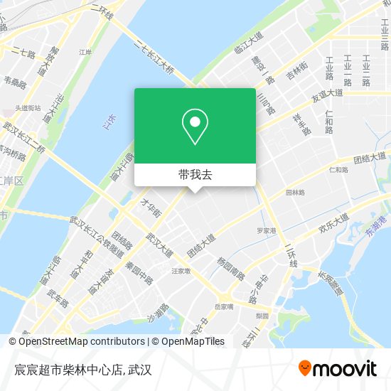 宸宸超市柴林中心店地图
