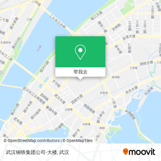 武汉钢铁集团公司-大楼地图