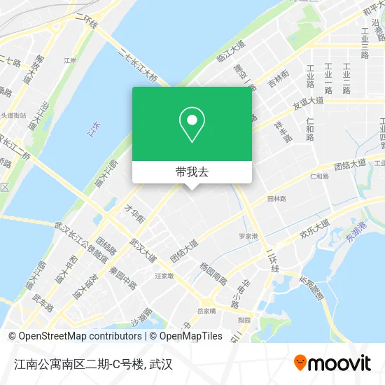 江南公寓南区二期-C号楼地图