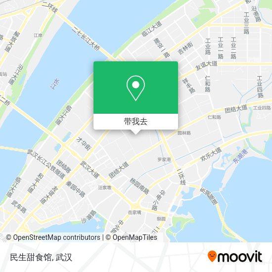 民生甜食馆地图