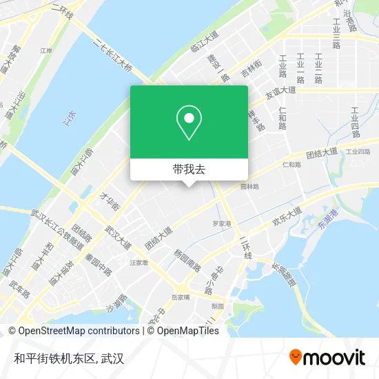 和平街铁机东区地图