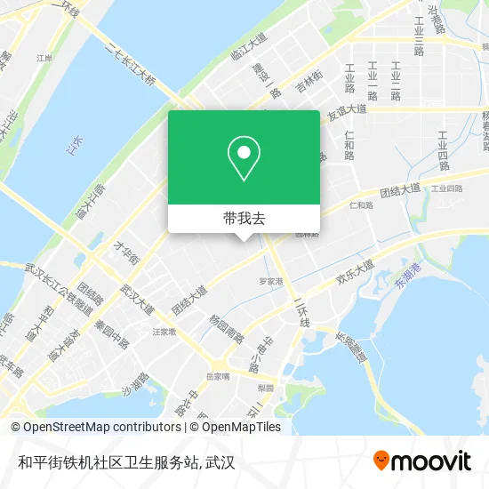 和平街铁机社区卫生服务站地图