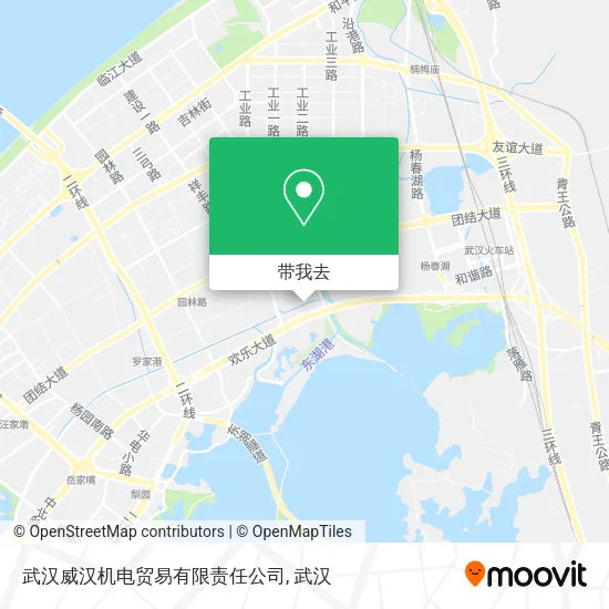 武汉威汉机电贸易有限责任公司地图