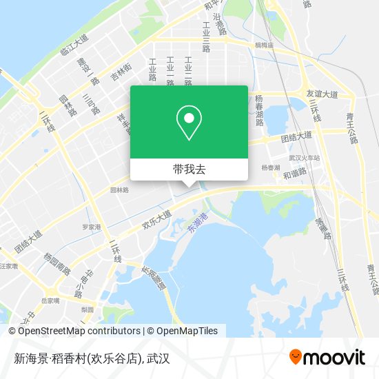 新海景·稻香村(欢乐谷店)地图