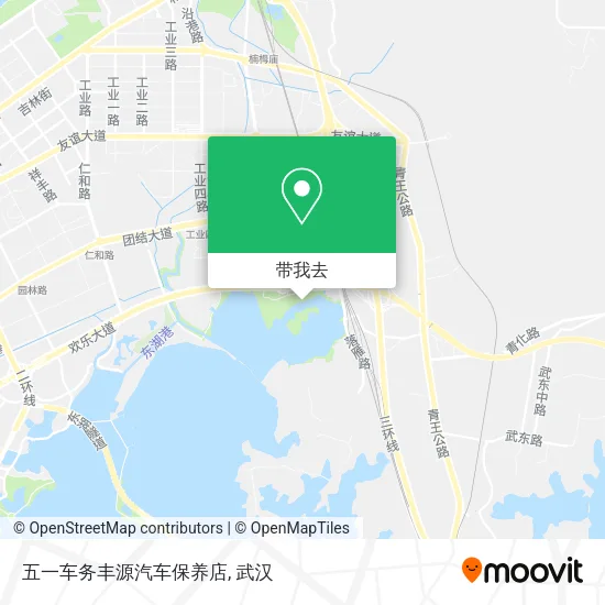 五一车务丰源汽车保养店地图