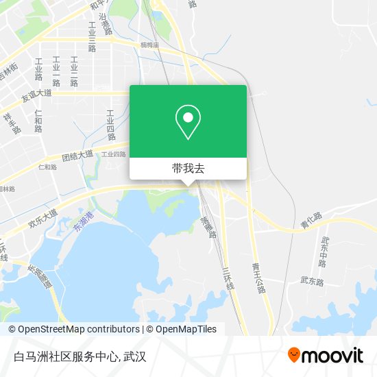 白马洲社区服务中心地图