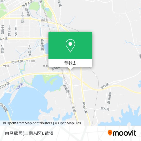 白马馨居(二期东区)地图