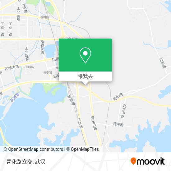 青化路立交地图